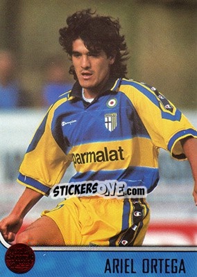 Sticker Ariel Ortega - Serie A 1999-2000 n. 53r - Merlin