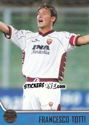 Sticker Francesco Totti - Serie A 1999-2000 n. 76 - Merlin