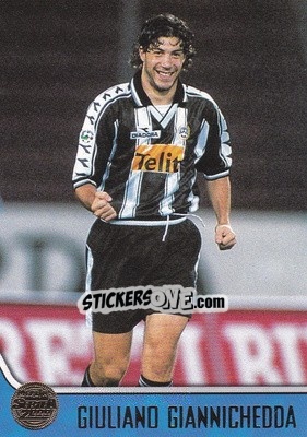 Figurina Giuliano Giannichedda - Serie A 1999-2000 - Merlin