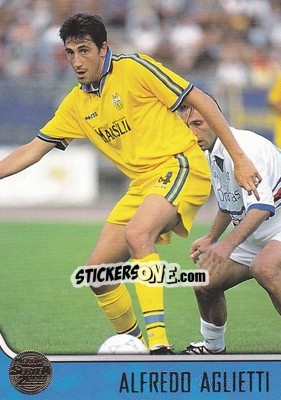 Cromo Alfredo Aglietti - Serie A 1999-2000 - Merlin