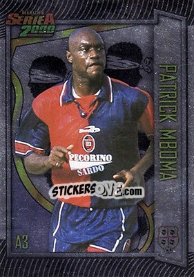 Sticker Patrick Mboma - Serie A 1999-2000 n. A3 - Merlin