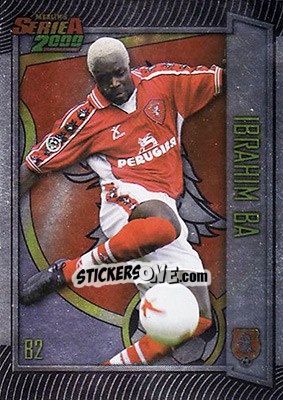 Sticker Ibrahim Ba - Serie A 1999-2000 n. B2 - Merlin