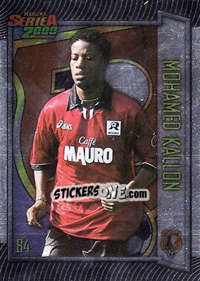 Sticker Mohamed Kallon - Serie A 1999-2000 n. B4 - Merlin