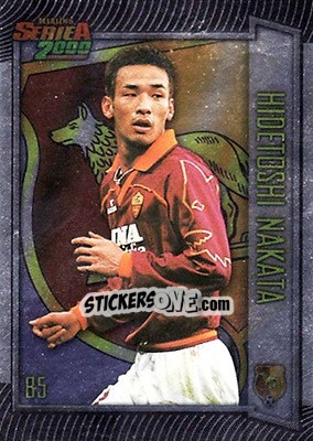 Cromo Hidetoshi Nakata - Serie A 1999-2000 - Merlin