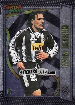 Sticker Roberto Muzzi - Serie A 1999-2000 - Merlin