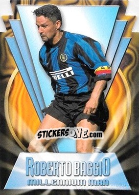 Sticker Roberto Baggio - Serie A 1999-2000 - Merlin