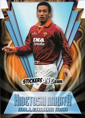 Cromo Hidetoshi Nakata - Serie A 1999-2000 - Merlin