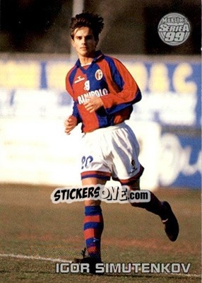 Cromo Igor Simutenkov - Serie A 1998-1999 - Merlin
