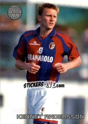 Sticker Kennet Andersson - Serie A 1998-1999 n. 7 - Merlin