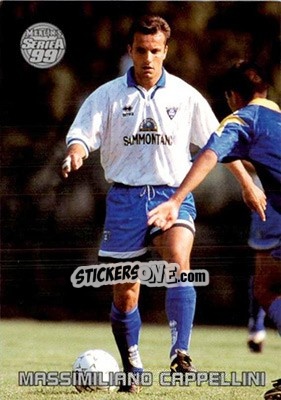 Sticker Massimiliano Cappellini - Serie A 1998-1999 - Merlin