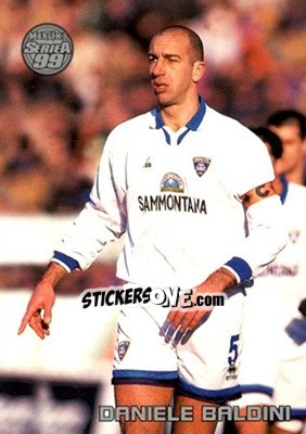 Cromo Daniele Baldini - Serie A 1998-1999 - Merlin