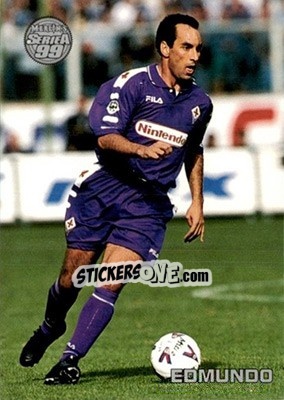 Sticker Edmundo - Serie A 1998-1999 n. 16 - Merlin