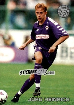 Figurina Jorg Heinrich - Serie A 1998-1999 - Merlin