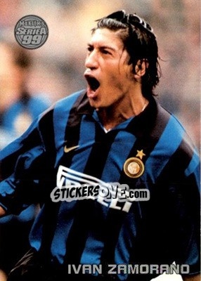 Sticker Ivan Zamorano - Serie A 1998-1999 n. 22 - Merlin
