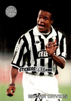 Sticker Edgar Davids - Serie A 1998-1999 - Merlin