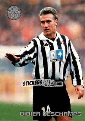 Cromo Didier Deschamps - Serie A 1998-1999 - Merlin