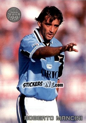 Sticker Roberto Mancini - Serie A 1998-1999 - Merlin