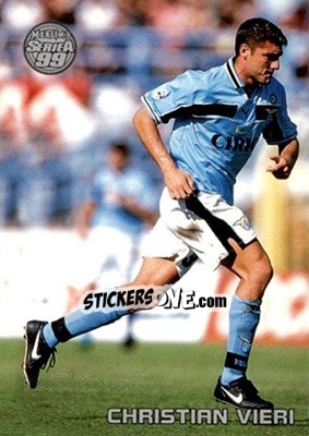 Sticker Christian Vieri - Serie A 1998-1999 - Merlin