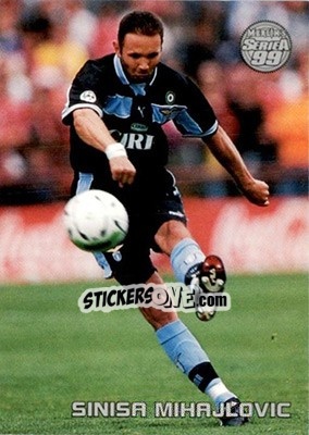 Cromo Sinisa Mihajlovic - Serie A 1998-1999 - Merlin