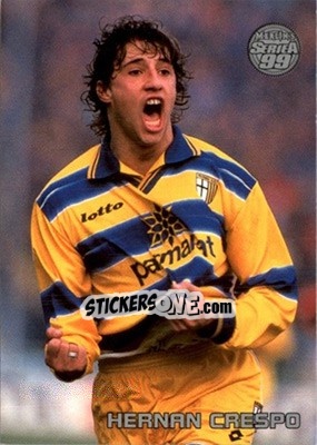 Sticker Hernan Crespo - Serie A 1998-1999 - Merlin