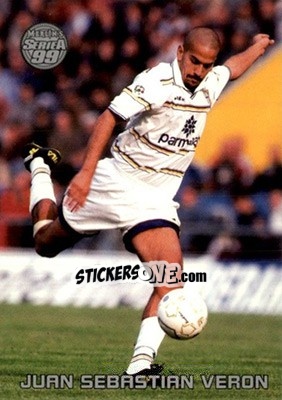 Sticker Juan Sebastian Veron - Serie A 1998-1999 n. 43 - Merlin