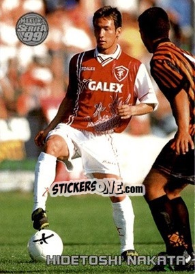 Cromo Hidetoshi Nakata - Serie A 1998-1999 - Merlin