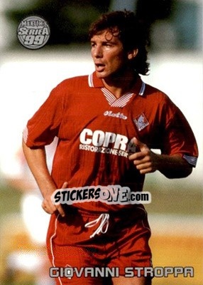 Sticker Giovanni Stroppa - Serie A 1998-1999 - Merlin