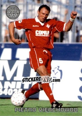 Figurina Pietro Vierchowod - Serie A 1998-1999 - Merlin