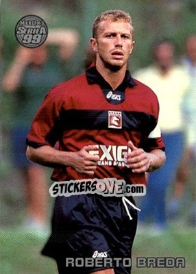 Cromo Roberto Breda - Serie A 1998-1999 - Merlin