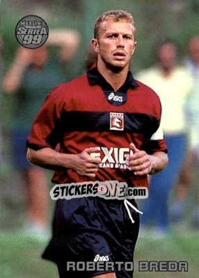 Sticker Roberto Breda - Serie A 1998-1999 n. 58 - Merlin