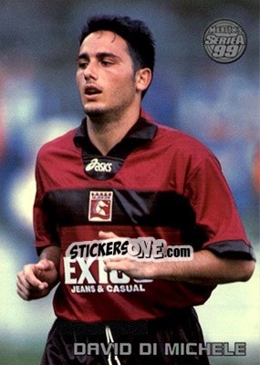 Cromo David Di Michele - Serie A 1998-1999 - Merlin