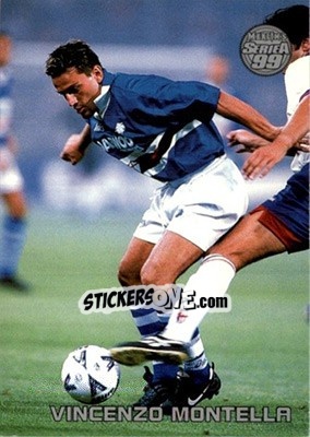 Sticker Vincenzo Montella - Serie A 1998-1999 n. 61 - Merlin