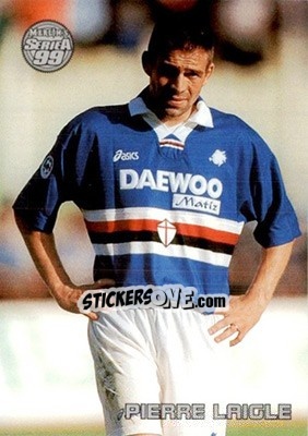 Cromo Pierre Laigle - Serie A 1998-1999 - Merlin