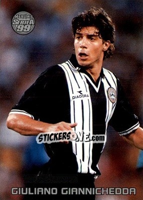 Figurina Giuliano Giannichedda - Serie A 1998-1999 - Merlin