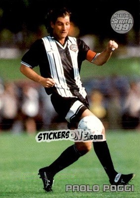 Figurina Paolo Poggi - Serie A 1998-1999 - Merlin