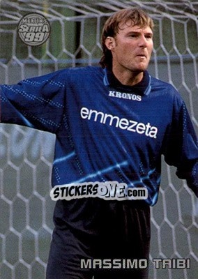 Sticker Massimo Taibi - Serie A 1998-1999 n. 68 - Merlin