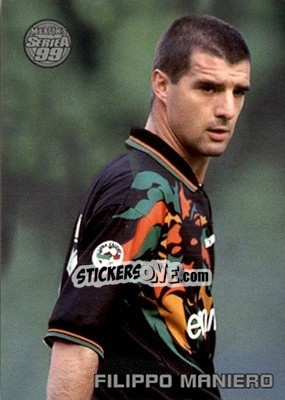Cromo Filippo Maniero - Serie A 1998-1999 - Merlin