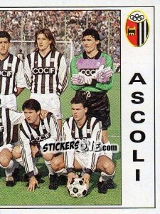 Figurina Squadra - Calciatori 1989-1990 - Panini