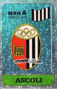 Figurina Stemma - Calciatori 1989-1990 n. 3 - Panini