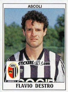 Cromo Flavio Destro - Calciatori 1989-1990 - Panini