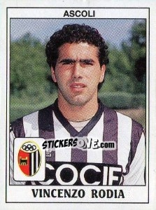 Cromo Vincenzo Rodia - Calciatori 1989-1990 - Panini