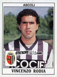 Sticker Vincenzo Rodia - Calciatori 1989-1990 n. 6 - Panini