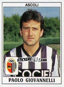 Sticker Paolo Giovannelli - Calciatori 1989-1990 n. 13 - Panini