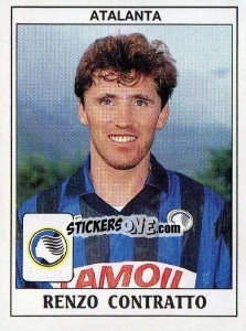 Cromo Renzo Contratto - Calciatori 1989-1990 - Panini