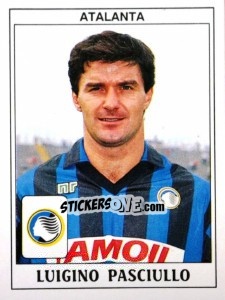 Sticker Luigino Pasciullo - Calciatori 1989-1990 n. 25 - Panini