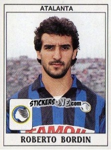 Figurina Roberto Bordin - Calciatori 1989-1990 n. 26 - Panini