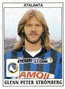 Cromo Glenn Peter Strömberg - Calciatori 1989-1990 - Panini