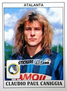 Sticker Claudio Paul Caniggia - Calciatori 1989-1990 n. 33 - Panini
