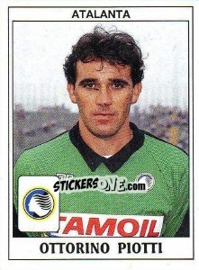 Sticker Ottorino Piotti - Calciatori 1989-1990 n. 34 - Panini