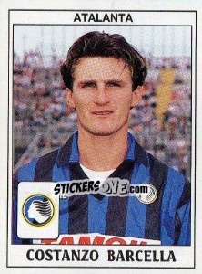 Sticker Costanzo Barcella - Calciatori 1989-1990 - Panini